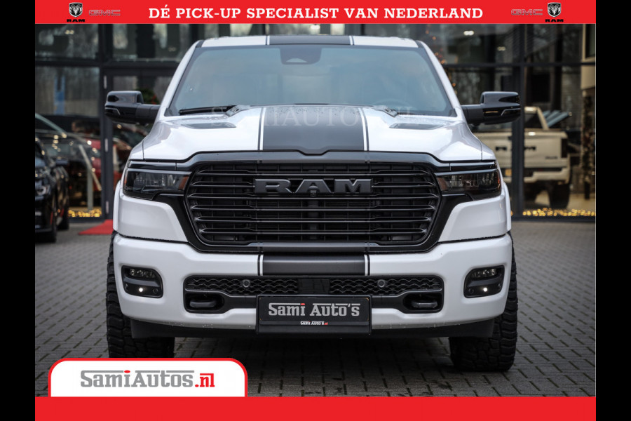 Dodge Ram Laramie Night | Face Lift | 420Pk 636 Nn | Extra Groot Scherm + Passagiers Scherm | Comfortabele Dubbele Cabine met Royale 5 Zitplaatsen | Nu Leverbaar uit Voorraad | Voorraad Nr 2223 - 5047