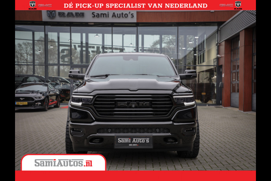 Dodge Ram 1500 LongHorn | 5.7 V8 Black Ops | Speciale Editie Bruin Leder | De Luxe van een Limited | Comfortabele Dubbele Cabine met Royale 5 Zitplaatsen | BPM vrij | Nu Leverbaar uit Voorraad | Voorraad Nr 2204 - 9644