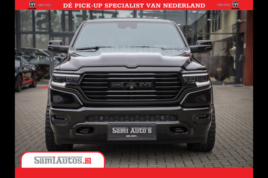 Dodge Ram 1500 LongHorn | 5.7 V8 Black Ops | Speciale Editie Bruin Leder | De Luxe van een Limited | Comfortabele Dubbele Cabine met Royale 5 Zitplaatsen | BPM vrij | Nu Leverbaar uit Voorraad | Voorraad Nr 2204 - 9644