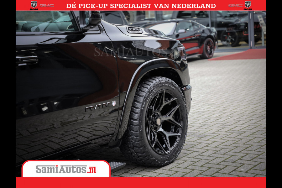 Dodge Ram 1500 LongHorn | 5.7 V8 Black Ops | Speciale Editie Bruin Leder | De Luxe van een Limited | Comfortabele Dubbele Cabine met Royale 5 Zitplaatsen | BPM vrij | Nu Leverbaar uit Voorraad | Voorraad Nr 2204 - 9644