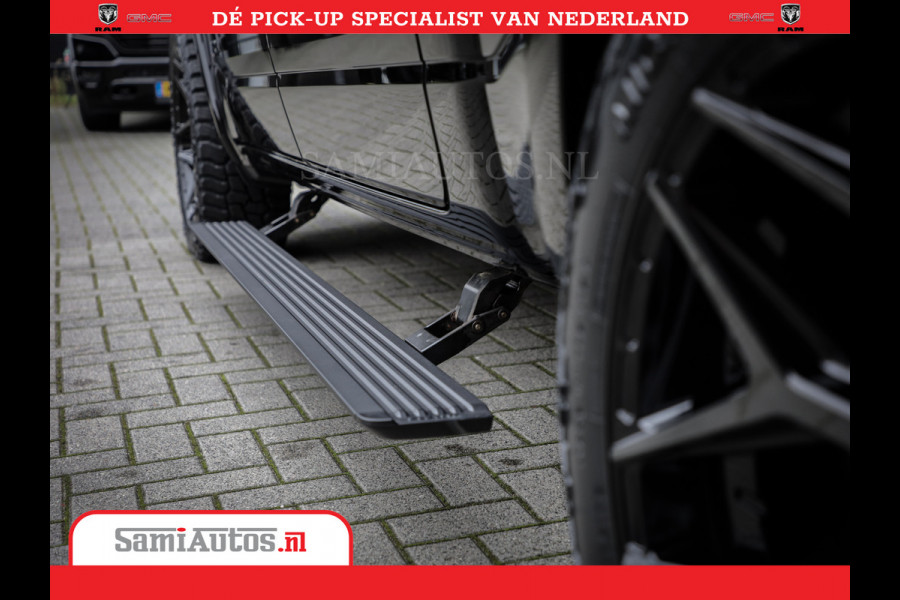 Dodge Ram 1500 LongHorn | 5.7 V8 Black Ops | Speciale Editie Bruin Leder | De Luxe van een Limited | Comfortabele Dubbele Cabine met Royale 5 Zitplaatsen | BPM vrij | Nu Leverbaar uit Voorraad | Voorraad Nr 2204 - 9644