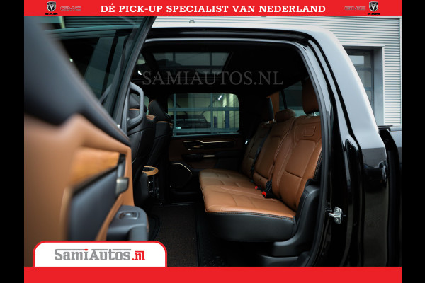 Dodge Ram 1500 LongHorn | 5.7 V8 Black Ops | Speciale Editie Bruin Leder | De Luxe van een Limited | Comfortabele Dubbele Cabine met Royale 5 Zitplaatsen | BPM vrij | Nu Leverbaar uit Voorraad | Voorraad Nr 2204 - 9644