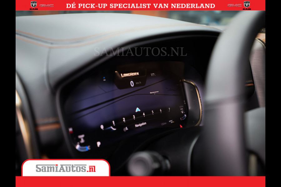 Dodge Ram 1500 LongHorn | 5.7 V8 Black Ops | Speciale Editie Bruin Leder | De Luxe van een Limited | Comfortabele Dubbele Cabine met Royale 5 Zitplaatsen | BPM vrij | Nu Leverbaar uit Voorraad | Voorraad Nr 2204 - 9644