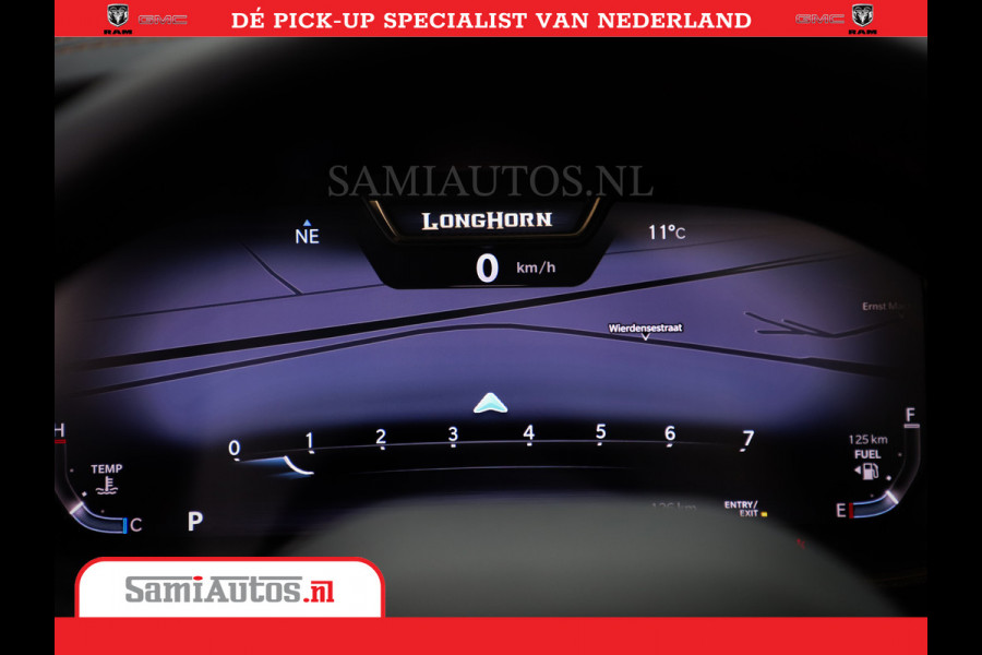 Dodge Ram 1500 LongHorn | 5.7 V8 Black Ops | Speciale Editie Bruin Leder | De Luxe van een Limited | Comfortabele Dubbele Cabine met Royale 5 Zitplaatsen | BPM vrij | Nu Leverbaar uit Voorraad | Voorraad Nr 2204 - 9644