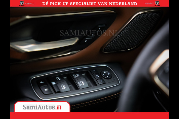 Dodge Ram 1500 LongHorn | 5.7 V8 Black Ops | Speciale Editie Bruin Leder | De Luxe van een Limited | Comfortabele Dubbele Cabine met Royale 5 Zitplaatsen | BPM vrij | Nu Leverbaar uit Voorraad | Voorraad Nr 2204 - 9644
