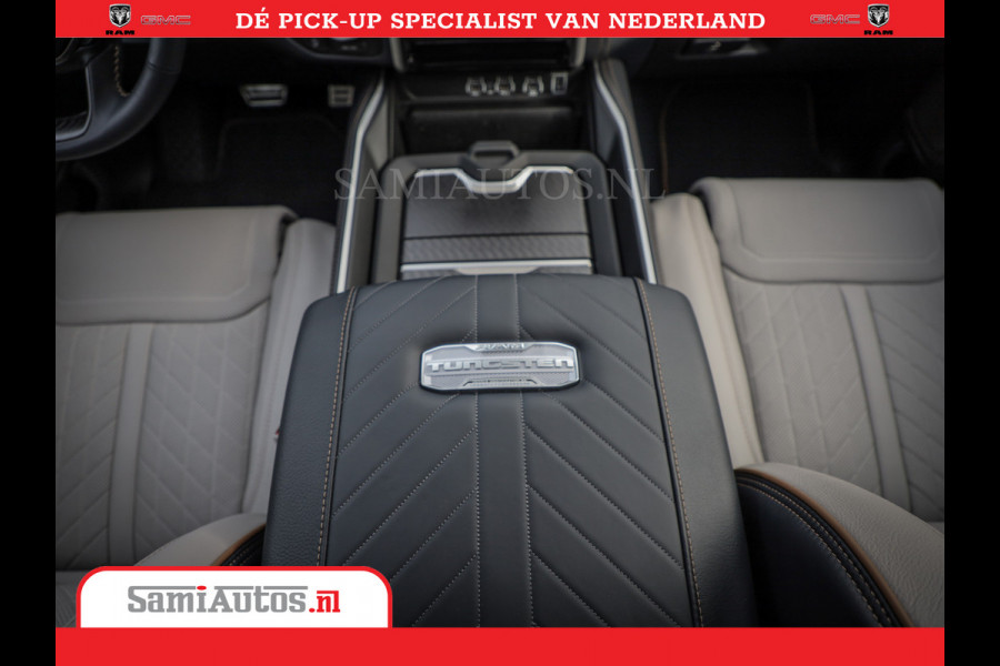 Dodge Ram 1500 Tungsten | De Meest Luxe Pick-Up op de Markt | 540 Pk 706 Nm | Exclusieve en Kracht | Comfortabele Dubbele Cabine met Royale 5 Zitplaatsen | BPM vrij | Nu Leverbaar uit Voorraad | Voorraad Nr 2366 - 8602