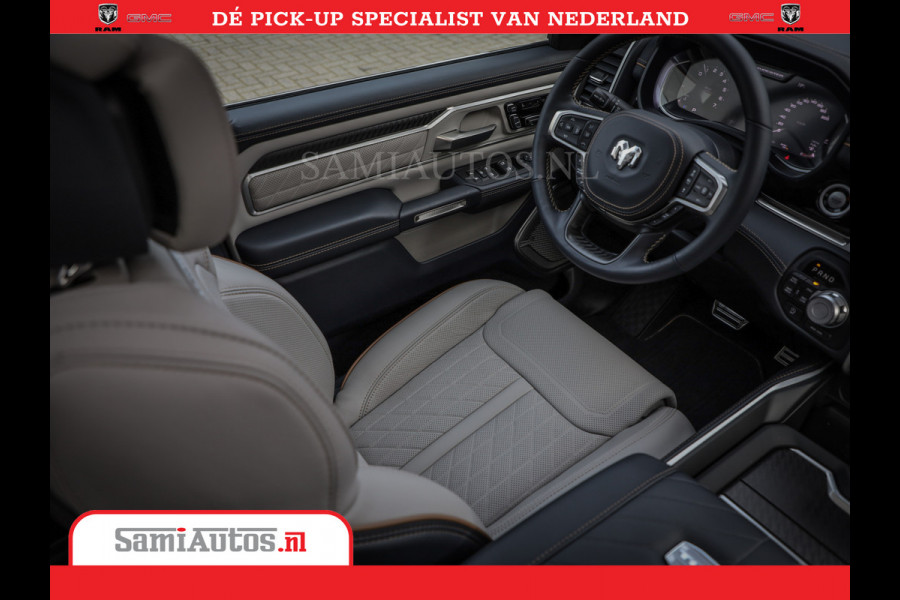 Dodge Ram 1500 Tungsten | De Meest Luxe Pick-Up op de Markt | 540 Pk 706 Nm | Exclusieve en Kracht | Comfortabele Dubbele Cabine met Royale 5 Zitplaatsen | BPM vrij | Nu Leverbaar uit Voorraad | Voorraad Nr 2366 - 8602