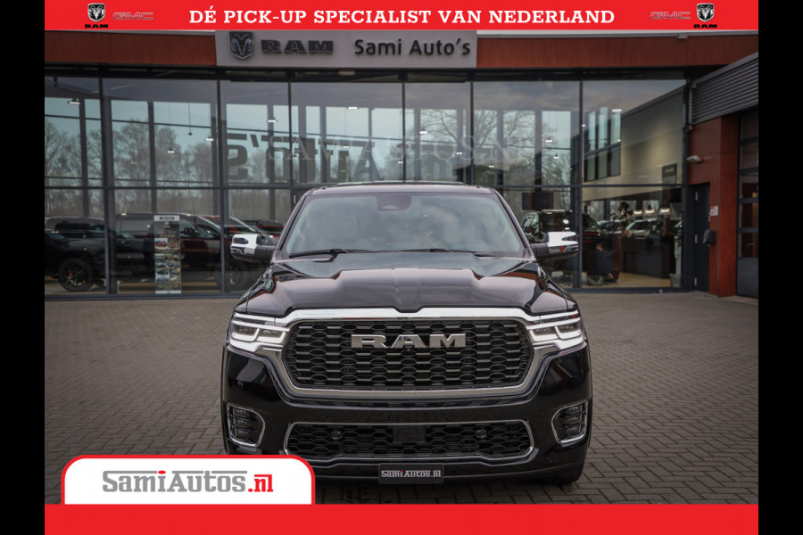 Dodge Ram 1500 Tungsten | De Meest Luxe Pick-Up op de Markt | 540 Pk 706 Nm | Exclusieve en Kracht | Comfortabele Dubbele Cabine met Royale 5 Zitplaatsen | BPM vrij | Nu Leverbaar uit Voorraad | Voorraad Nr 2366 - 8602