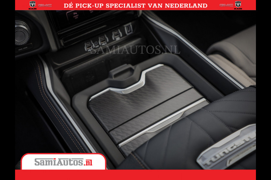 Dodge Ram 1500 Tungsten | De Meest Luxe Pick-Up op de Markt | 540 Pk 706 Nm | Exclusieve en Kracht | Comfortabele Dubbele Cabine met Royale 5 Zitplaatsen | BPM vrij | Nu Leverbaar uit Voorraad | Voorraad Nr 2366 - 8602