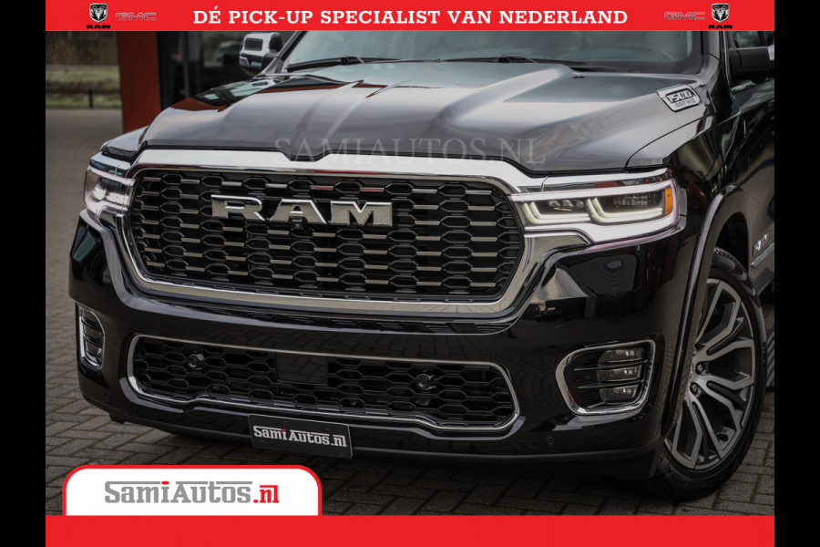Dodge Ram 1500 Tungsten | De Meest Luxe Pick-Up op de Markt | 540 Pk 706 Nm | Exclusieve en Kracht | Comfortabele Dubbele Cabine met Royale 5 Zitplaatsen | BPM vrij | Nu Leverbaar uit Voorraad | Voorraad Nr 2366 - 8602