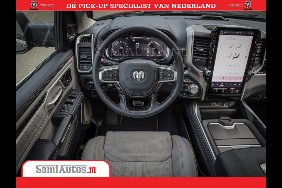 Dodge Ram 1500 Tungsten | De Meest Luxe Pick-Up op de Markt | 540 Pk 706 Nm | Exclusieve en Kracht | Comfortabele Dubbele Cabine met Royale 5 Zitplaatsen | BPM vrij | Nu Leverbaar uit Voorraad | Voorraad Nr 2366 - 8602