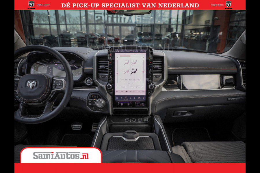 Dodge Ram 1500 Tungsten | De Meest Luxe Pick-Up op de Markt | 540 Pk 706 Nm | Exclusieve en Kracht | Comfortabele Dubbele Cabine met Royale 5 Zitplaatsen | BPM vrij | Nu Leverbaar uit Voorraad | Voorraad Nr 2366 - 8602