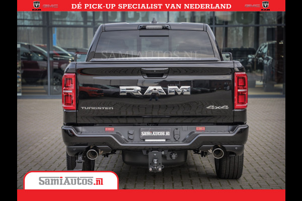 Dodge Ram 1500 Tungsten | De Meest Luxe Pick-Up op de Markt | 540 Pk 706 Nm | Exclusieve en Kracht | Comfortabele Dubbele Cabine met Royale 5 Zitplaatsen | BPM vrij | Nu Leverbaar uit Voorraad | Voorraad Nr 2366 - 8602