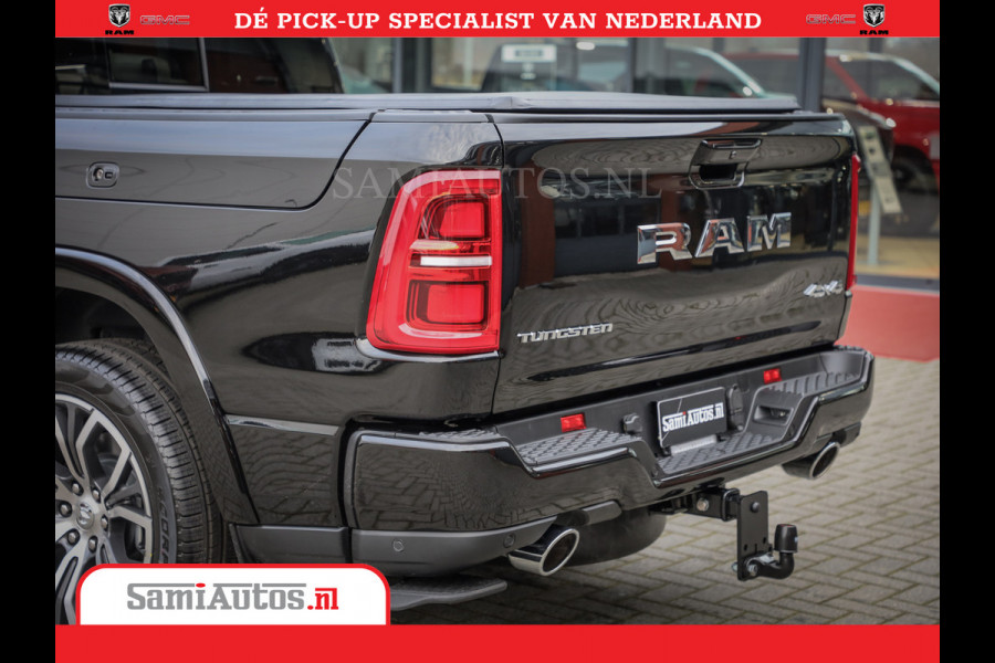Dodge Ram 1500 Tungsten | De Meest Luxe Pick-Up op de Markt | 540 Pk 706 Nm | Exclusieve en Kracht | Comfortabele Dubbele Cabine met Royale 5 Zitplaatsen | BPM vrij | Nu Leverbaar uit Voorraad | Voorraad Nr 2366 - 8602