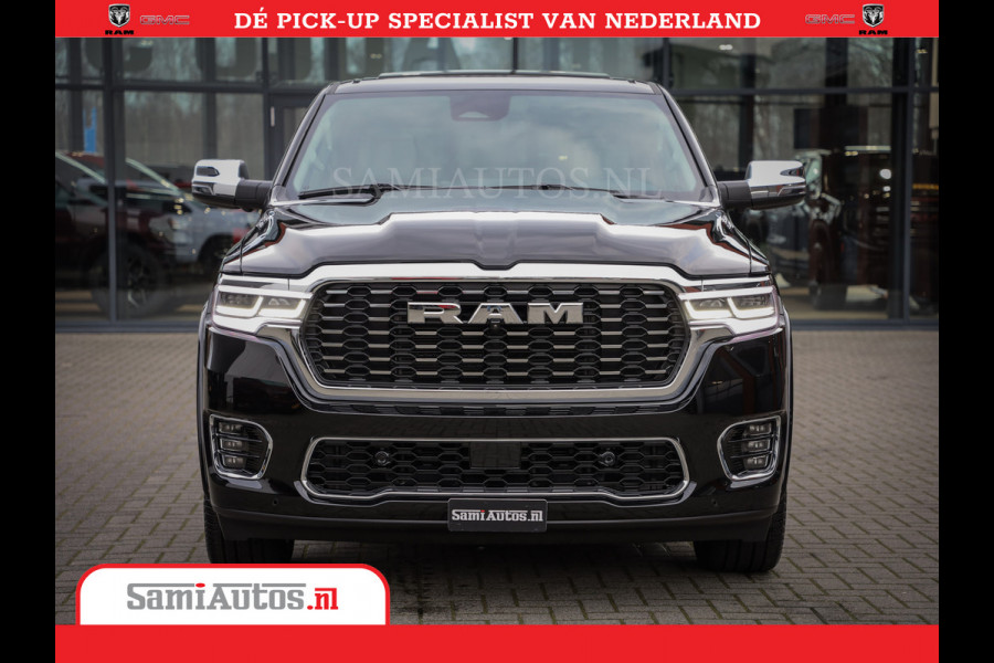 Dodge Ram 1500 Tungsten | De Meest Luxe Pick-Up op de Markt | 540 Pk 706 Nm | Exclusieve en Kracht | Comfortabele Dubbele Cabine met Royale 5 Zitplaatsen | BPM vrij | Nu Leverbaar uit Voorraad | Voorraad Nr 2366 - 8602