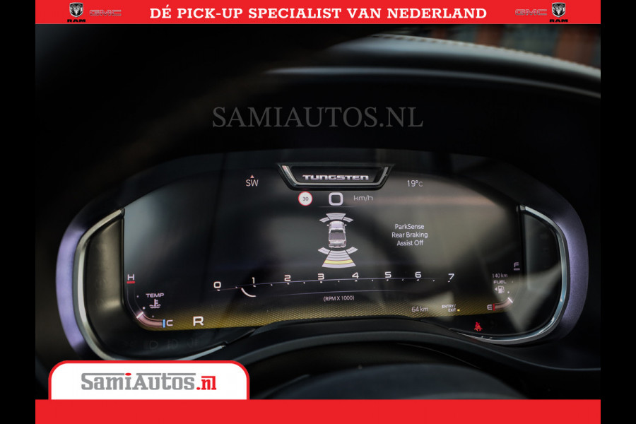 Dodge Ram 1500 Tungsten | De Meest Luxe Pick-Up op de Markt | 540 Pk 706 Nm | Exclusieve en Kracht | Comfortabele Dubbele Cabine met Royale 5 Zitplaatsen | BPM vrij | Nu Leverbaar uit Voorraad | Voorraad Nr 2366 - 8602