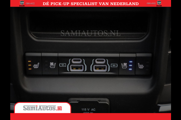 Dodge Ram 1500 Tungsten | De Meest Luxe Pick-Up op de Markt | 540 Pk 706 Nm | Exclusieve en Kracht | Comfortabele Dubbele Cabine met Royale 5 Zitplaatsen | BPM vrij | Nu Leverbaar uit Voorraad | Voorraad Nr 2366 - 8602