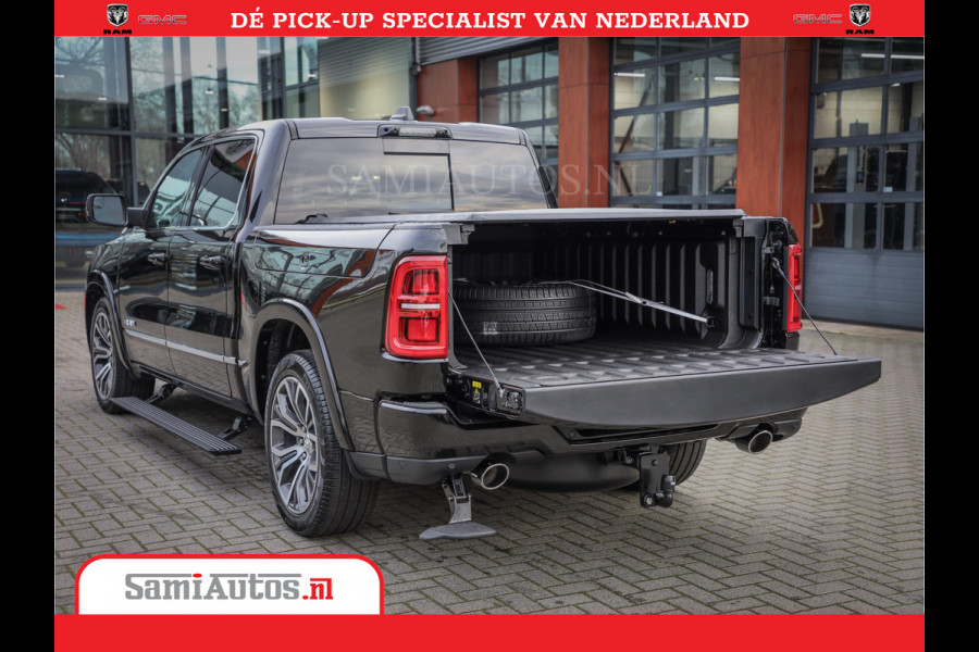 Dodge Ram 1500 Tungsten | De Meest Luxe Pick-Up op de Markt | 540 Pk 706 Nm | Exclusieve en Kracht | Comfortabele Dubbele Cabine met Royale 5 Zitplaatsen | BPM vrij | Nu Leverbaar uit Voorraad | Voorraad Nr 2366 - 8602