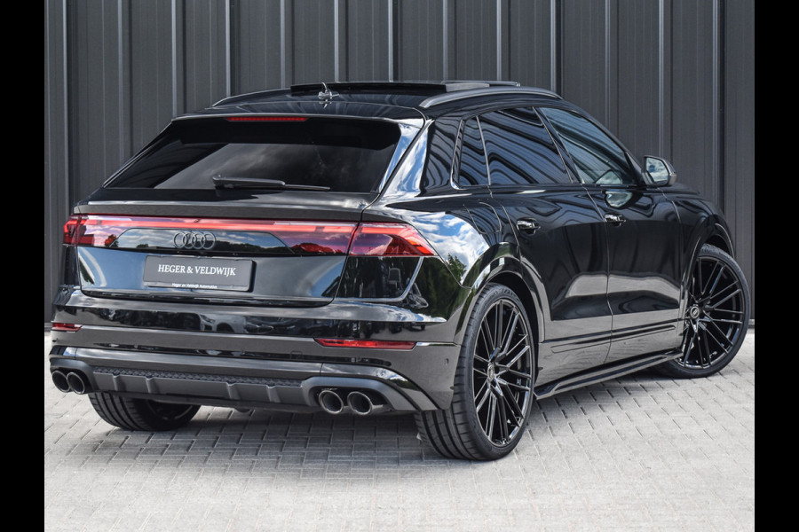 Audi Q8 55TFSI e QUATTRO PRO LINE S COMPETITION | S-SEATS | 24 INCH | PANORAMADAK | 4 WIEL BESTURING | B&O SOUND | HEAD-UP | LUCHTVERING