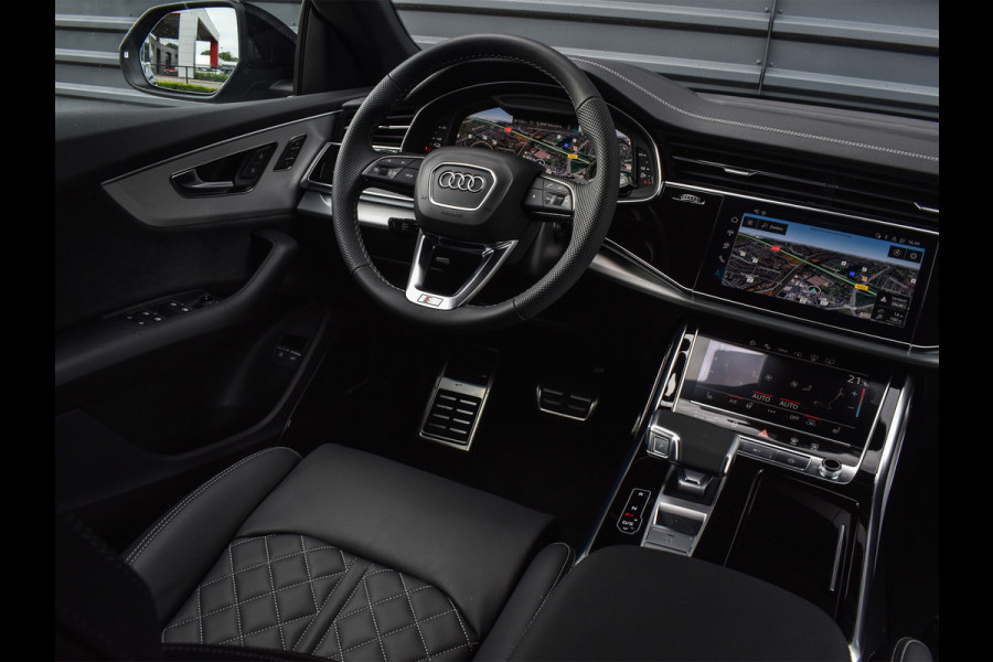 Audi Q8 55TFSI e QUATTRO PRO LINE S COMPETITION | S-SEATS | 24 INCH | PANORAMADAK | 4 WIEL BESTURING | B&O SOUND | HEAD-UP | LUCHTVERING