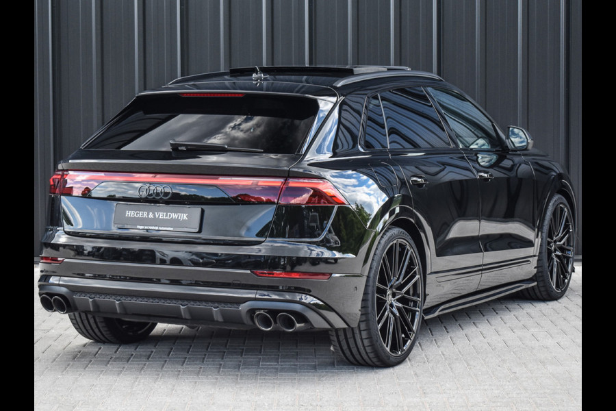 Audi Q8 55TFSI e QUATTRO PRO LINE S COMPETITION | S-SEATS | 24 INCH | PANORAMADAK | 4 WIEL BESTURING | B&O SOUND | HEAD-UP | LUCHTVERING