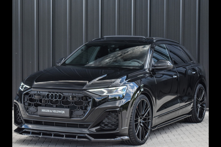 Audi Q8 55TFSI e QUATTRO PRO LINE S COMPETITION | S-SEATS | 24 INCH | PANORAMADAK | 4 WIEL BESTURING | B&O SOUND | HEAD-UP | LUCHTVERING
