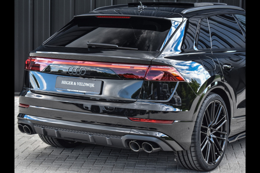 Audi Q8 55TFSI e QUATTRO PRO LINE S COMPETITION | S-SEATS | 24 INCH | PANORAMADAK | 4 WIEL BESTURING | B&O SOUND | HEAD-UP | LUCHTVERING