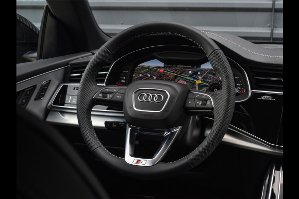 Audi Q8 55TFSI e QUATTRO PRO LINE S COMPETITION | S-SEATS | 24 INCH | PANORAMADAK | 4 WIEL BESTURING | B&O SOUND | HEAD-UP | LUCHTVERING
