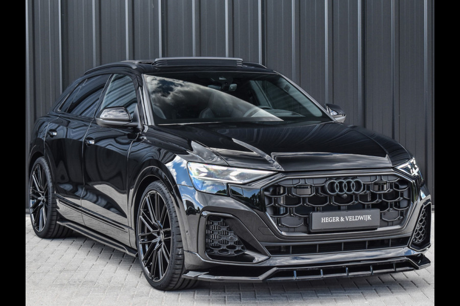Audi Q8 55TFSI e QUATTRO PRO LINE S COMPETITION | S-SEATS | 24 INCH | PANORAMADAK | 4 WIEL BESTURING | B&O SOUND | HEAD-UP | LUCHTVERING
