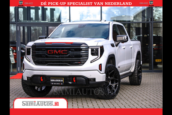 GMC Sierra AT4 | 6.2 V8 | Prijs Compleet met Garantie en Lpg en Rijklaarmaak kosten | Comfortabele Dubbele Cabine met 5 Zitplaatsen | BPM vrij | Nu Leverbaar uit Voorraad | Voorraad Nr 2241 -  8521 |