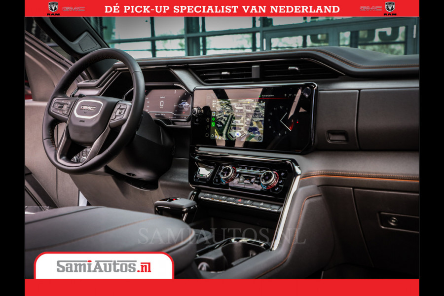 GMC Sierra AT4 | 6.2 V8 | Prijs Compleet met Garantie en Lpg en Rijklaarmaak kosten | Comfortabele Dubbele Cabine met 5 Zitplaatsen | BPM vrij | Nu Leverbaar uit Voorraad | Voorraad Nr 2241 -  8521 |