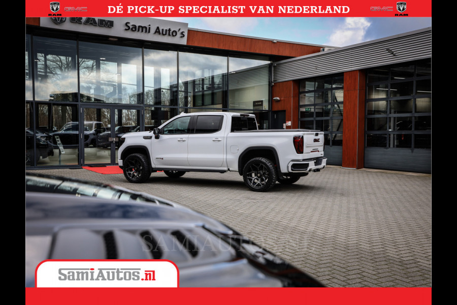 GMC Sierra AT4 | 6.2 V8 | Prijs Compleet met Garantie en Lpg en Rijklaarmaak kosten | Comfortabele Dubbele Cabine met 5 Zitplaatsen | BPM vrij | Nu Leverbaar uit Voorraad | Voorraad Nr 2241 -  8521 |