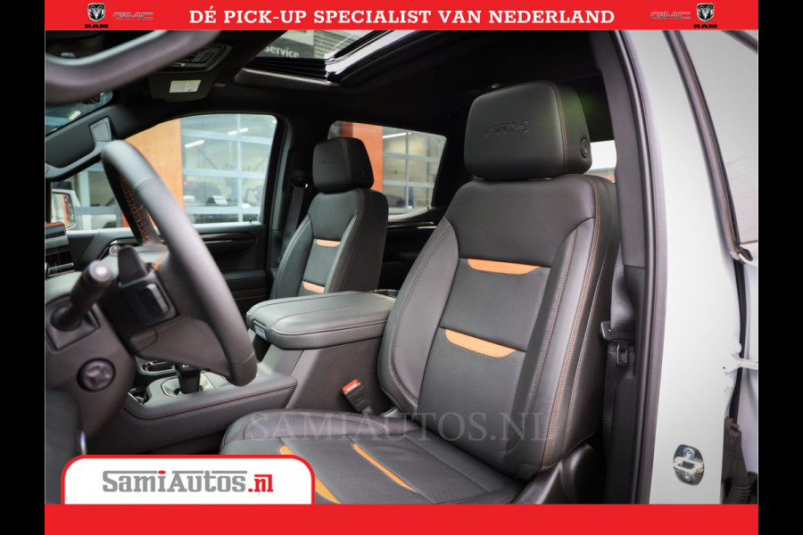 GMC Sierra AT4 | 6.2 V8 | Prijs Compleet met Garantie en Lpg en Rijklaarmaak kosten | Comfortabele Dubbele Cabine met 5 Zitplaatsen | BPM vrij | Nu Leverbaar uit Voorraad | Voorraad Nr 2241 -  8521 |