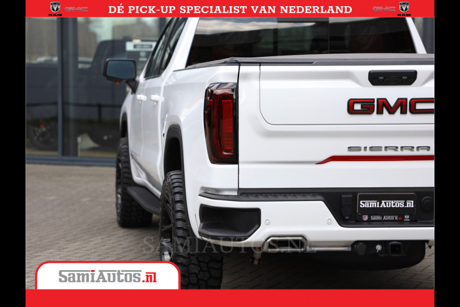 GMC Sierra AT4 | 6.2 V8 | Prijs Compleet met Garantie en Lpg en Rijklaarmaak kosten | Comfortabele Dubbele Cabine met 5 Zitplaatsen | BPM vrij | Nu Leverbaar uit Voorraad | Voorraad Nr 2241 -  8521 |