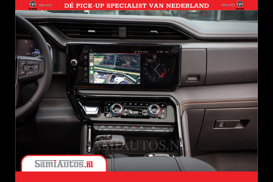 GMC Sierra AT4 | 6.2 V8 | Prijs Compleet met Garantie en Lpg en Rijklaarmaak kosten | Comfortabele Dubbele Cabine met 5 Zitplaatsen | BPM vrij | Nu Leverbaar uit Voorraad | Voorraad Nr 2241 -  8521 |