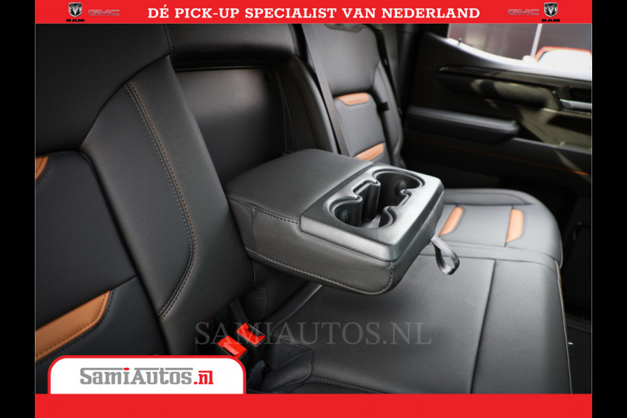 GMC Sierra AT4 | 6.2 V8 | Prijs Compleet met Garantie en Lpg en Rijklaarmaak kosten | Comfortabele Dubbele Cabine met 5 Zitplaatsen | BPM vrij | Nu Leverbaar uit Voorraad | Voorraad Nr 2241 -  8521 |