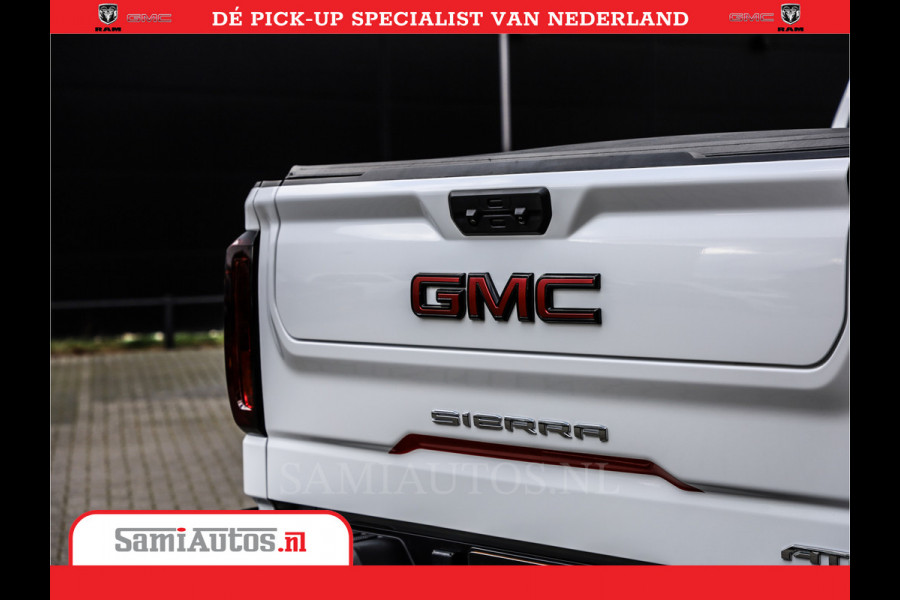 GMC Sierra AT4 | 6.2 V8 | Prijs Compleet met Garantie en Lpg en Rijklaarmaak kosten | Comfortabele Dubbele Cabine met 5 Zitplaatsen | BPM vrij | Nu Leverbaar uit Voorraad | Voorraad Nr 2241 -  8521 |
