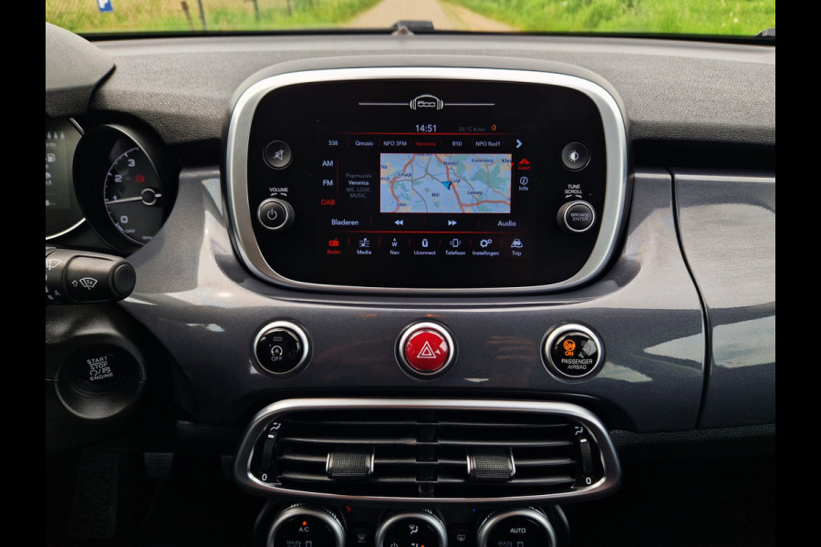 Fiat 500X 1.0 GSE - 120 Pk - Euro 6 - Navi - ParkeerCamera - Climate Control - Cruise Control