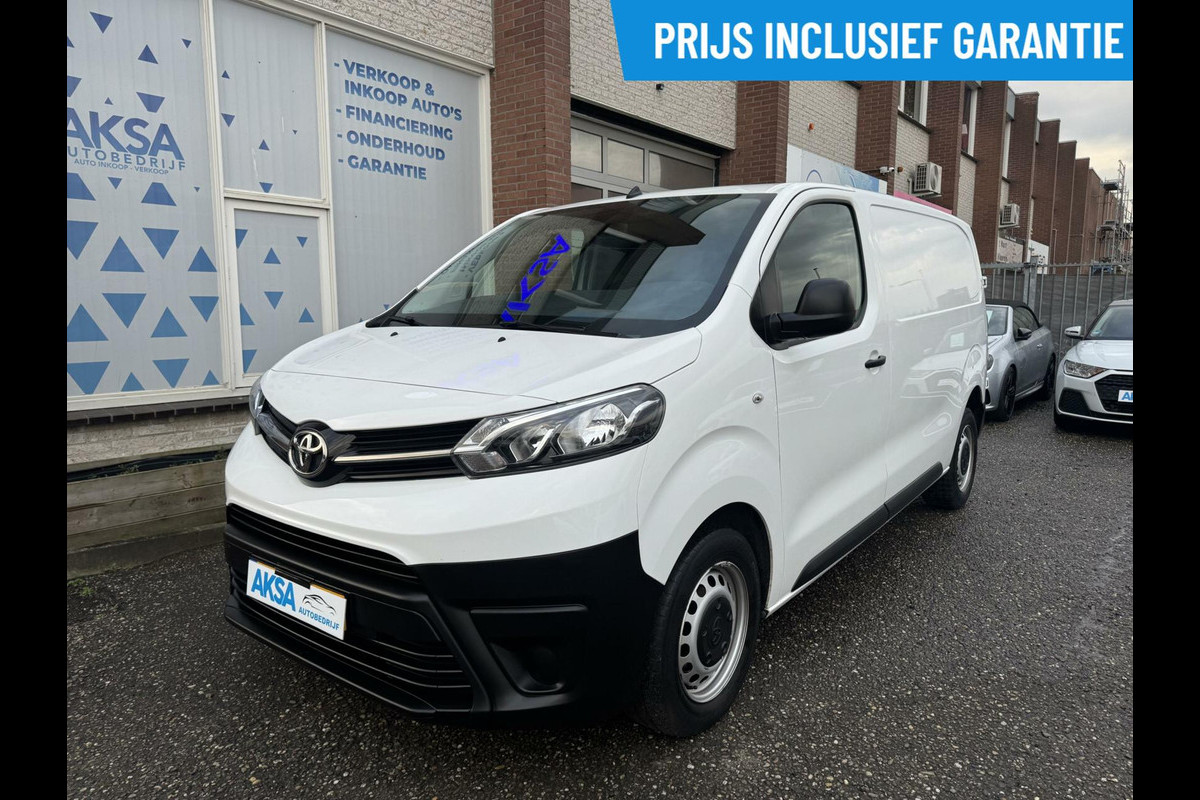 Toyota ProAce Worker 2.0 D-4D Black Line 144pk CarPlay Cruise Navi PDC Garantie Airco Toyota ProAce Worker 2.0 D-4D Black Line 144pk CarPlay Cruise Navi PDC Garantie Airco