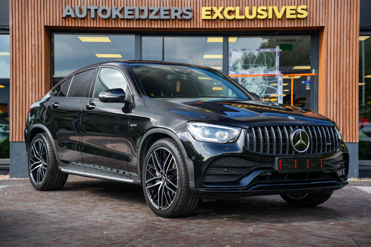 Mercedes-Benz GLC Coupé AMG 43 4MATIC Schuifdak Adapt. Cruise Burmester 360cam Memory Mercedes-Benz GLC Coupé AMG 43 4MATIC Schuifdak Adapt. Cruise Burmester 360cam Memory