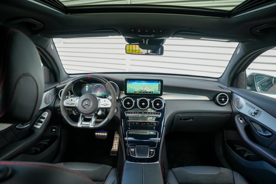 Mercedes-Benz GLC Coupé AMG 43 4MATIC Schuifdak Adapt. Cruise Burmester 360cam Memory