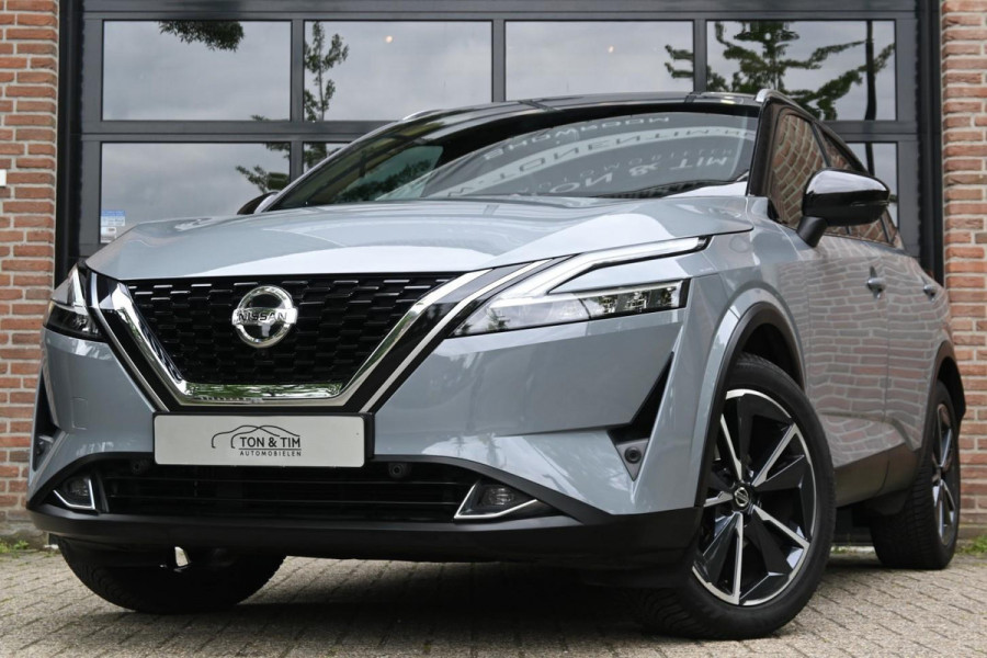 Nissan QASHQAI 1.3 MHEV Xtronic 4WD Tekna+ Plus Trekhaak Leder Pano '22