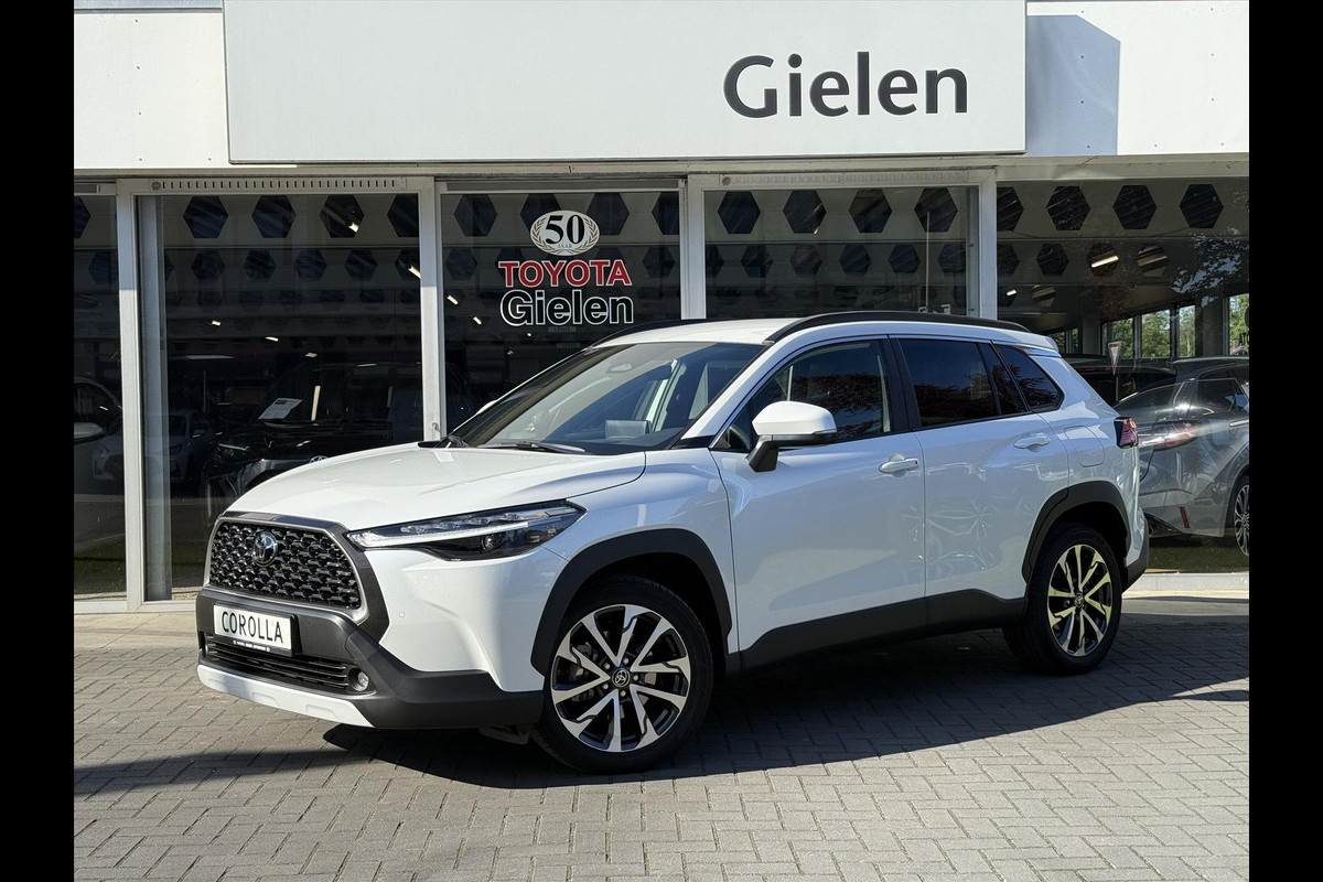 Toyota Corolla Cross 2.0 High Power Hybrid Style | Eerste eigenaar, Dodehoekherkenning, Parkeersensoren, Stoel + Stuurverwarming, Parelmoer wit Toyota Corolla Cross 2.0 High Power Hybrid Style | Eerste eigenaar, Dodehoekherkenning, Parkeersensoren, Stoel + Stuurverwarming, Parelmoer wit