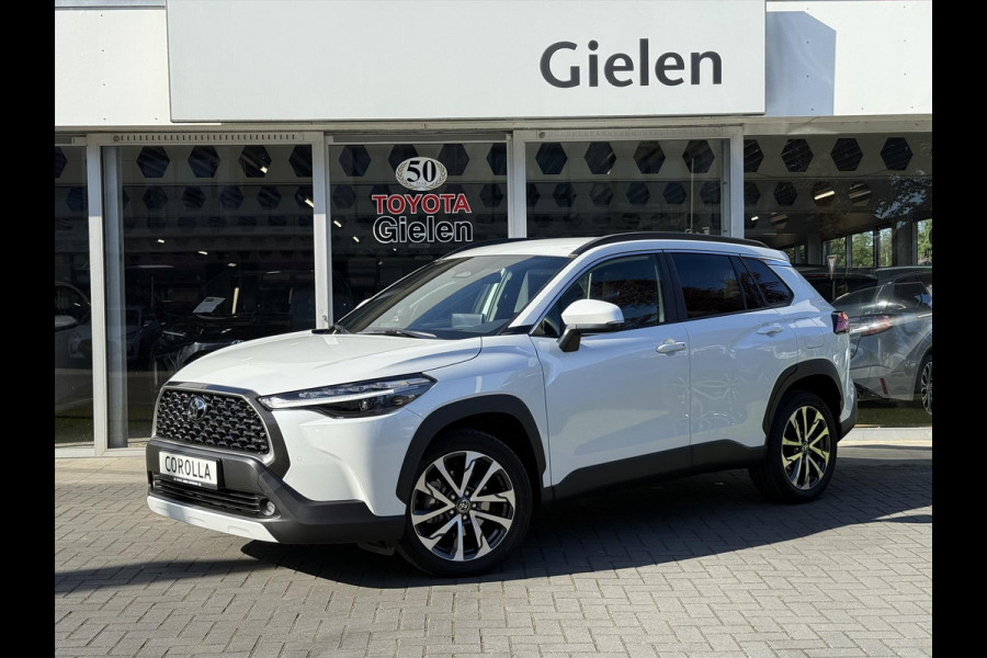 Toyota Corolla Cross 2.0 High Power Hybrid Style | Eerste eigenaar, Dodehoekherkenning, Parkeersensoren, Stoel + Stuurverwarming, Parelmoer wit