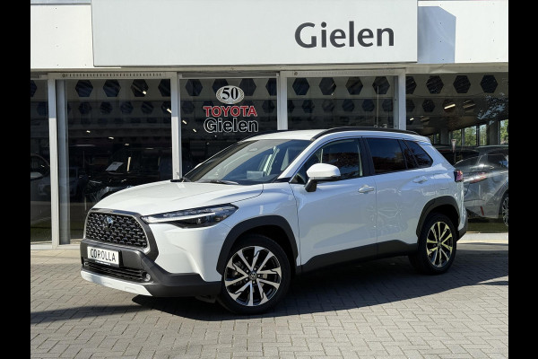 Toyota Corolla Cross 2.0 High Power Hybrid Style | Eerste eigenaar, Dodehoekherkenning, Parkeersensoren, Stoel + Stuurverwarming, Parelmoer wit