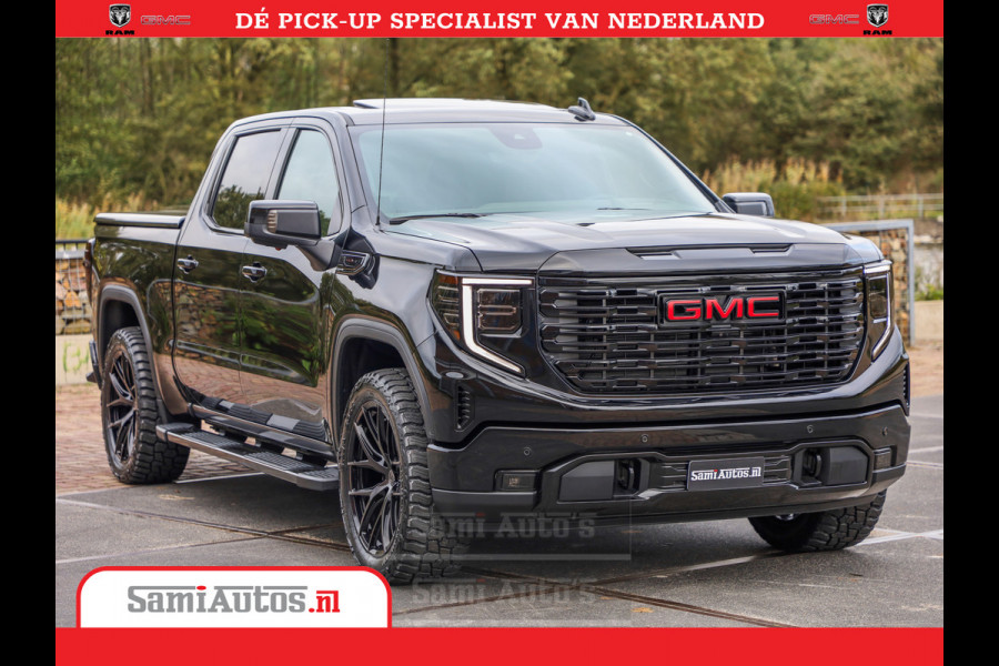 GMC Sierra DENALI 6.2 V8 426PK Full Option | De Meest Luxe Pick-Up in zijn Klasse | Comfortabele Dubbele Cabine met Royale 5 Zitplaatsen | BPM vrij | Nu Leverbaar uit Voorraad | Voorraad Nr 433388