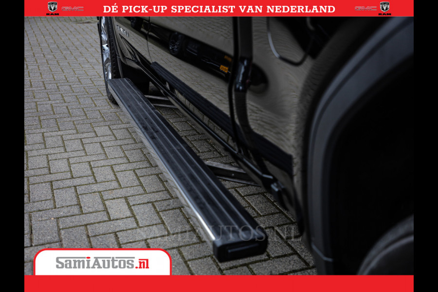 GMC Sierra DENALI | All-In Prijs | 6,2 V8 Full Option | De Meest Luxe Pick-Up in zijn Klasse | Comfortabele Dubbele Cabine met Royale 5 Zitplaatsen | BPM vrij | Nu Leverbaar uit Voorraad | Voorraad Nr 420229