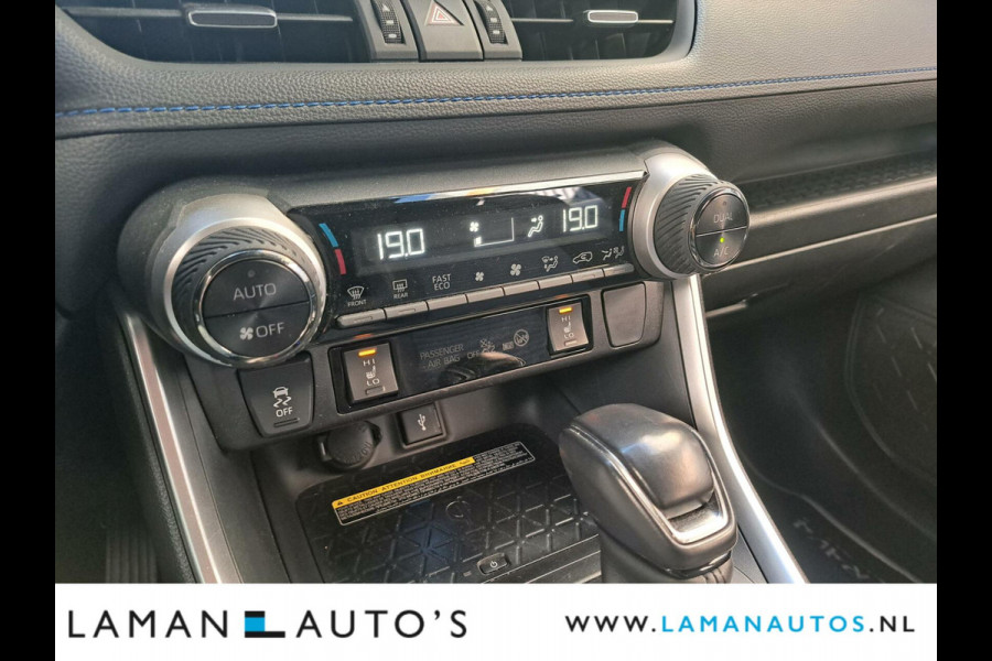 Toyota RAV4 2.5 Hybrid 218pk Bi-Tone | Trekhaak JBL CarPlay Halfleder ECC Nav 18" LMV ACC Camera Metallic | Hybrid Voorschoten