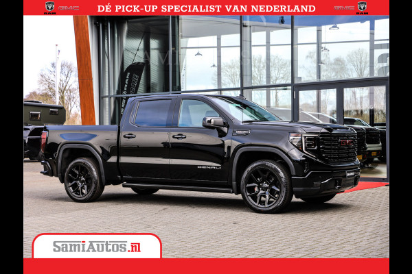 GMC Sierra DENALI 6,2 V8 Full Option | De Meest Luxe Pick-Up in zijn Klasse | Comfortabele Dubbele Cabine met Royale 5 Zitplaatsen | BPM vrij | Nu Leverbaar uit Voorraad | Voorraad Nr 434058