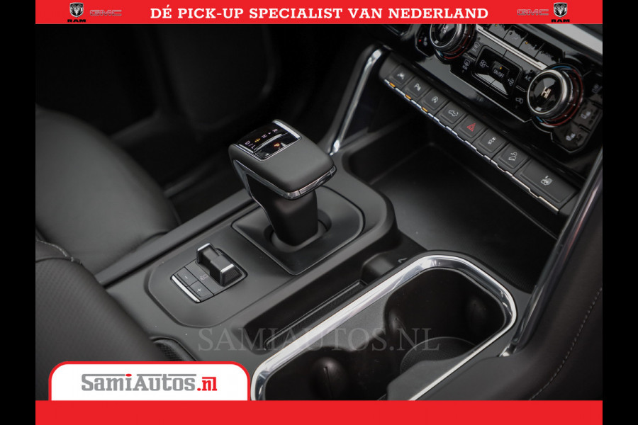 GMC Sierra DENALI 6,2 V8 Full Option | De Meest Luxe Pick-Up in zijn Klasse | Comfortabele Dubbele Cabine met Royale 5 Zitplaatsen | BPM vrij | Nu Leverbaar uit Voorraad | Voorraad Nr 434058